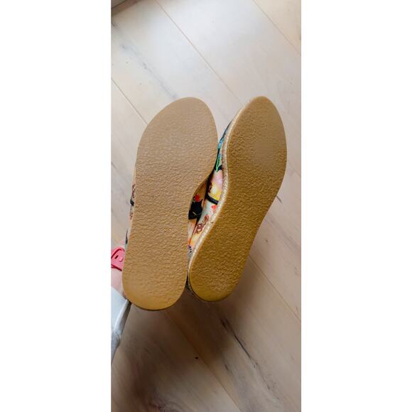 Loeffler Randall x Tucker womens floral print espadrilles shoes size 10 - Picture 8 of 10